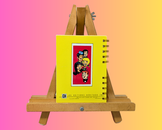 Carnet Archie Comics fait main et recyclé
