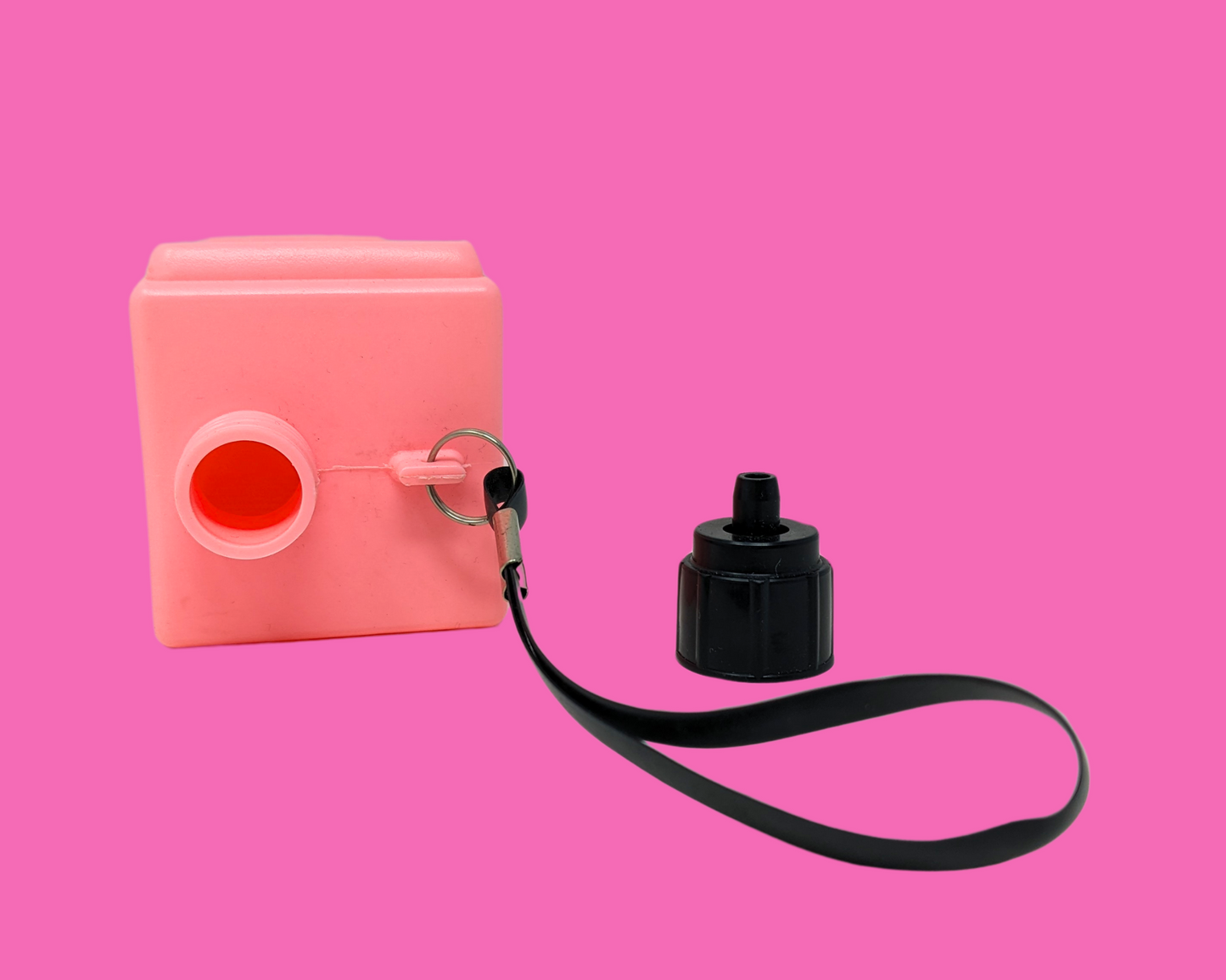 Bouteille de téléphone rose vintage des années 1990