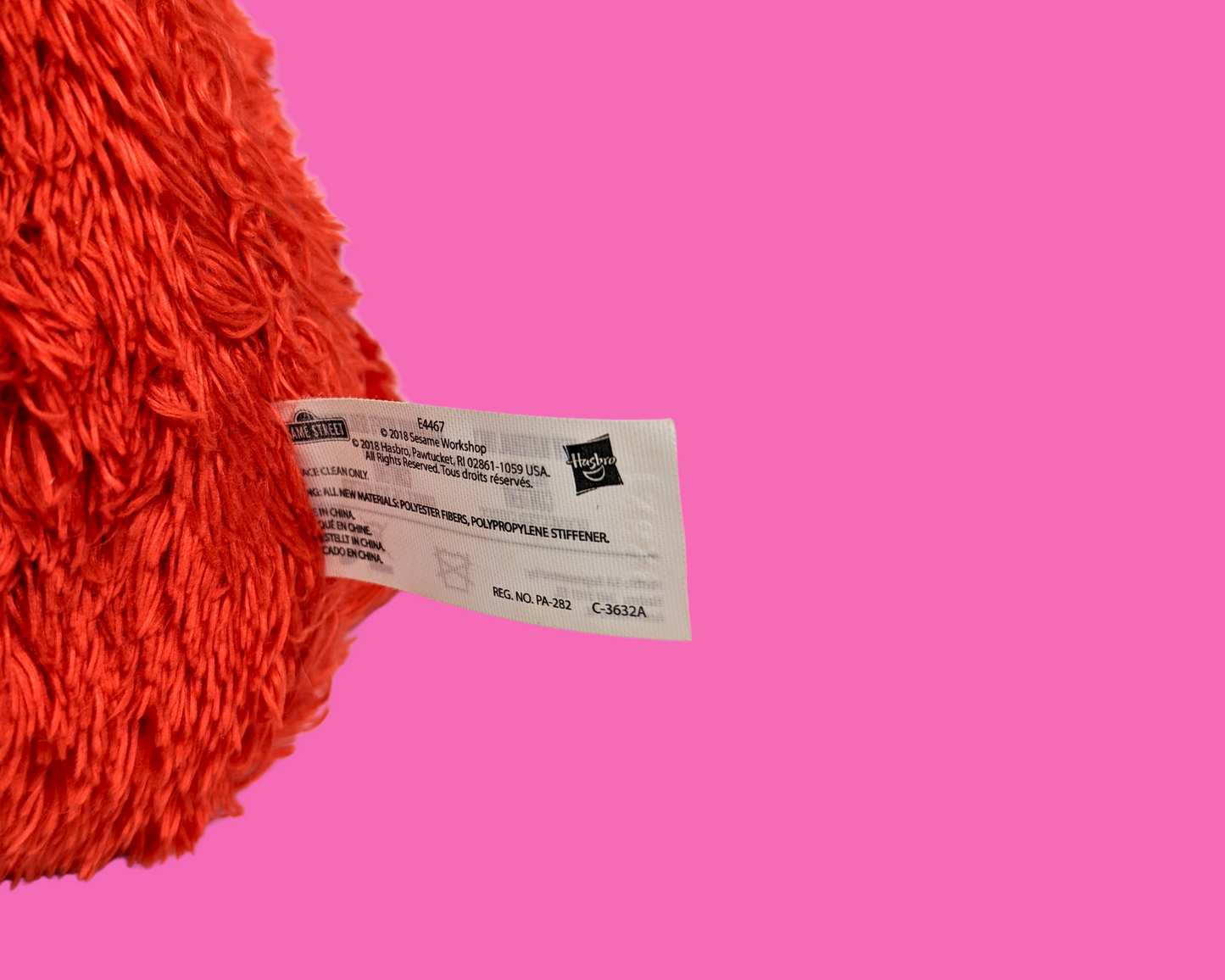 Peluche Elmo Sesame Street vintage des années 1990, fonctionnelle