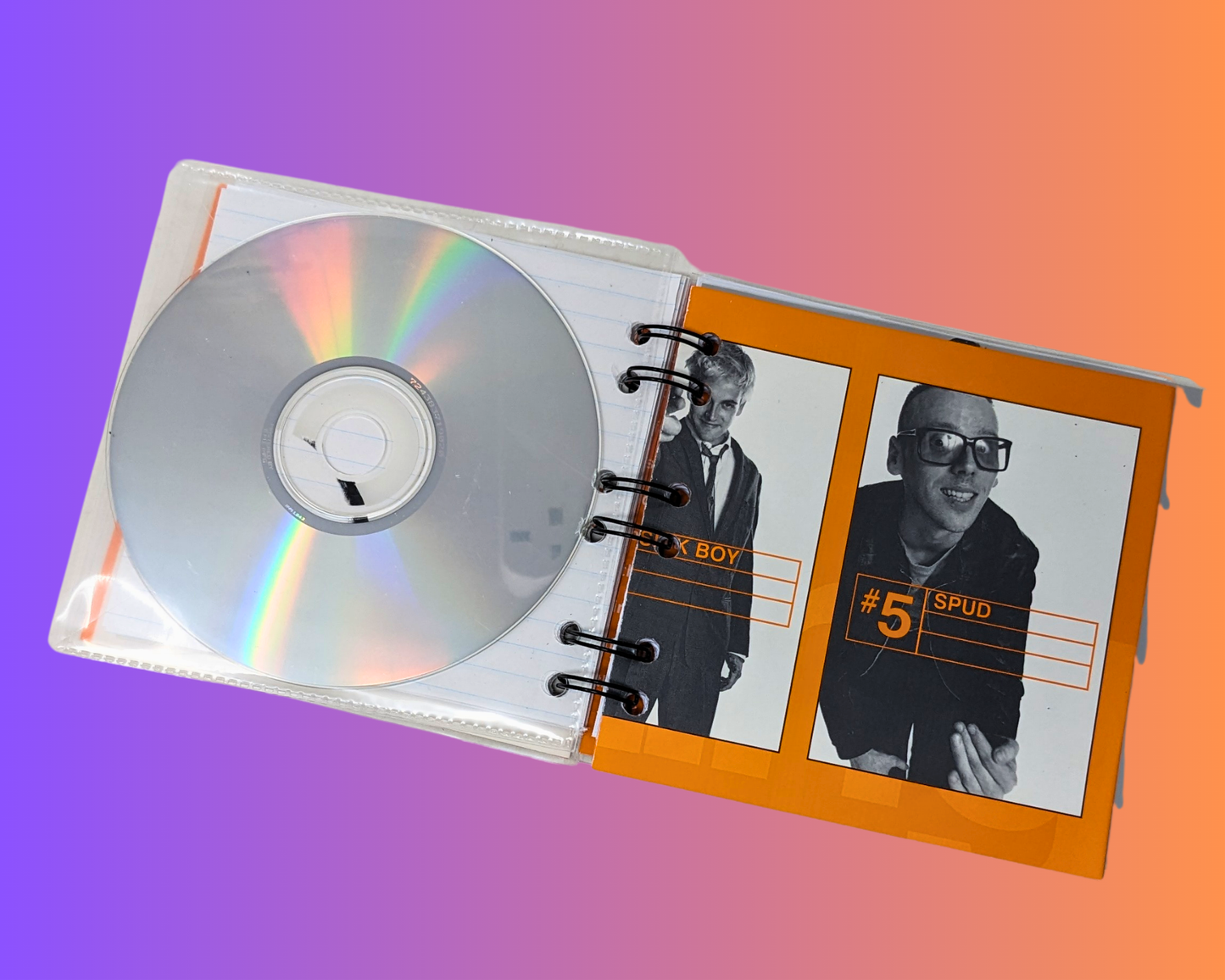 Trainspotting Soundtrack CD Notebook
