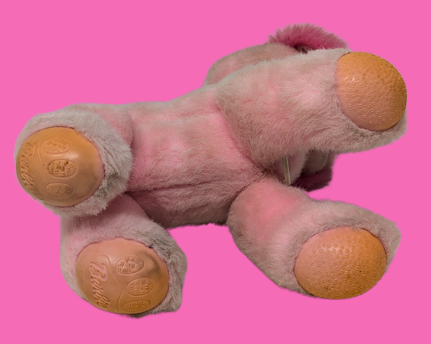 Peluche Barbie chiot rose Mattel vintage 2001