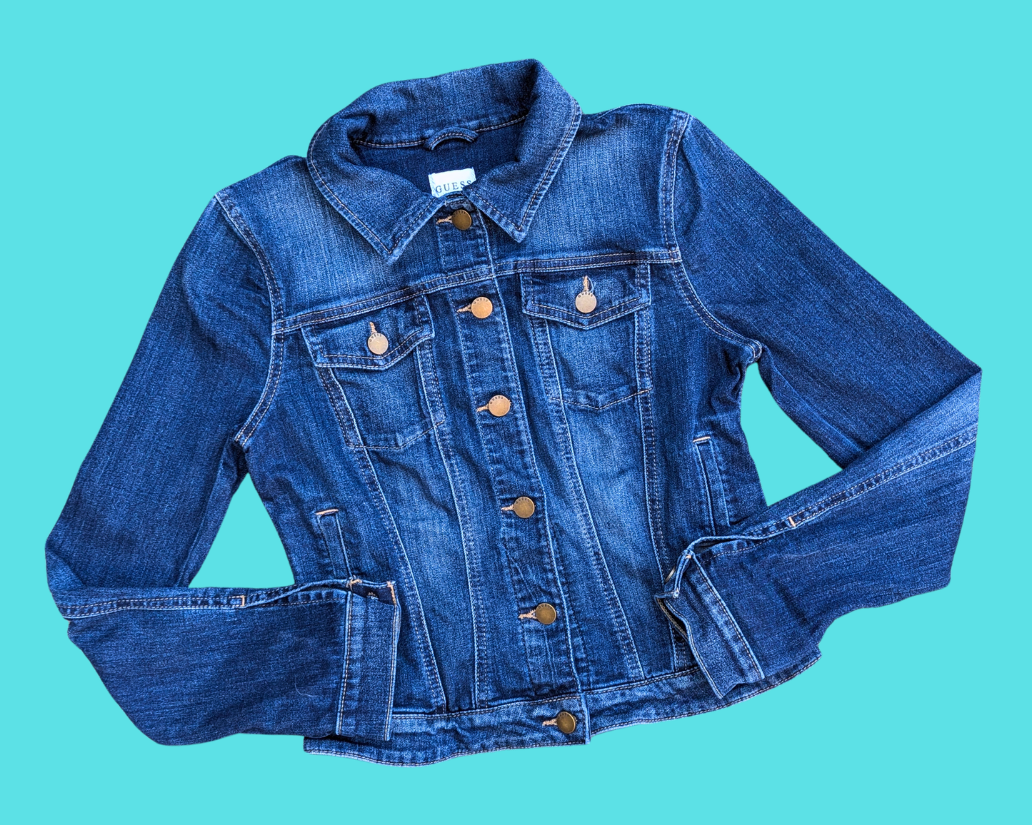 Handmade, Upcycled Home Alone Harry and Marv (the Wet Bandits) Denim Jacket Size S