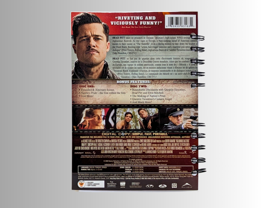Carnet de notes du film DVD Inglorious Basterds