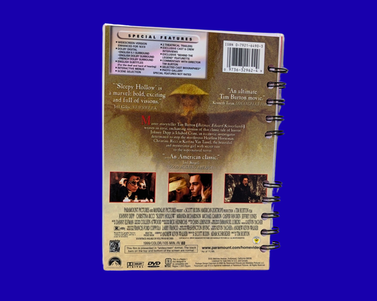 Carnet de notes du film DVD Sleepy Hollow