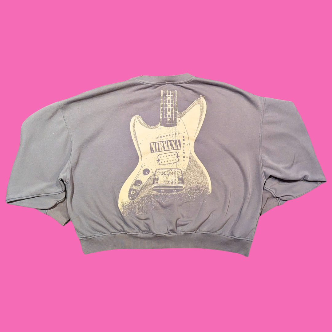 Nirvana Gray Crewneck Size XL