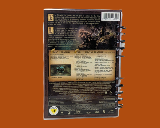 The Lord of the Rings, The Two Towers DVD Movie Notebook