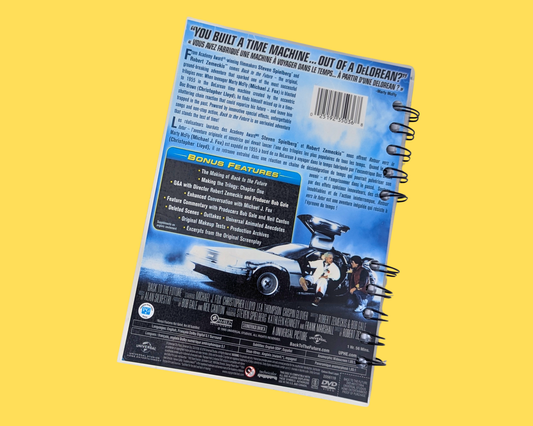 Back to the Future DVD Movie Notebook