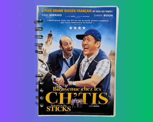 Cahier de film DVD Bienvenue Chez Les Ch'tis