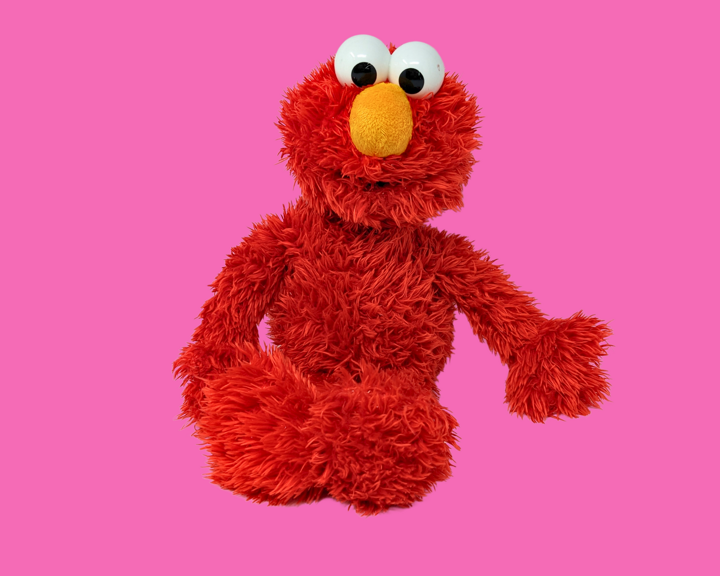 Peluche Elmo Sesame Street vintage des années 1990, fonctionnelle
