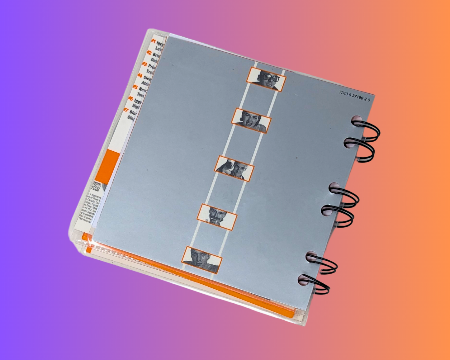 Trainspotting Soundtrack CD Notebook