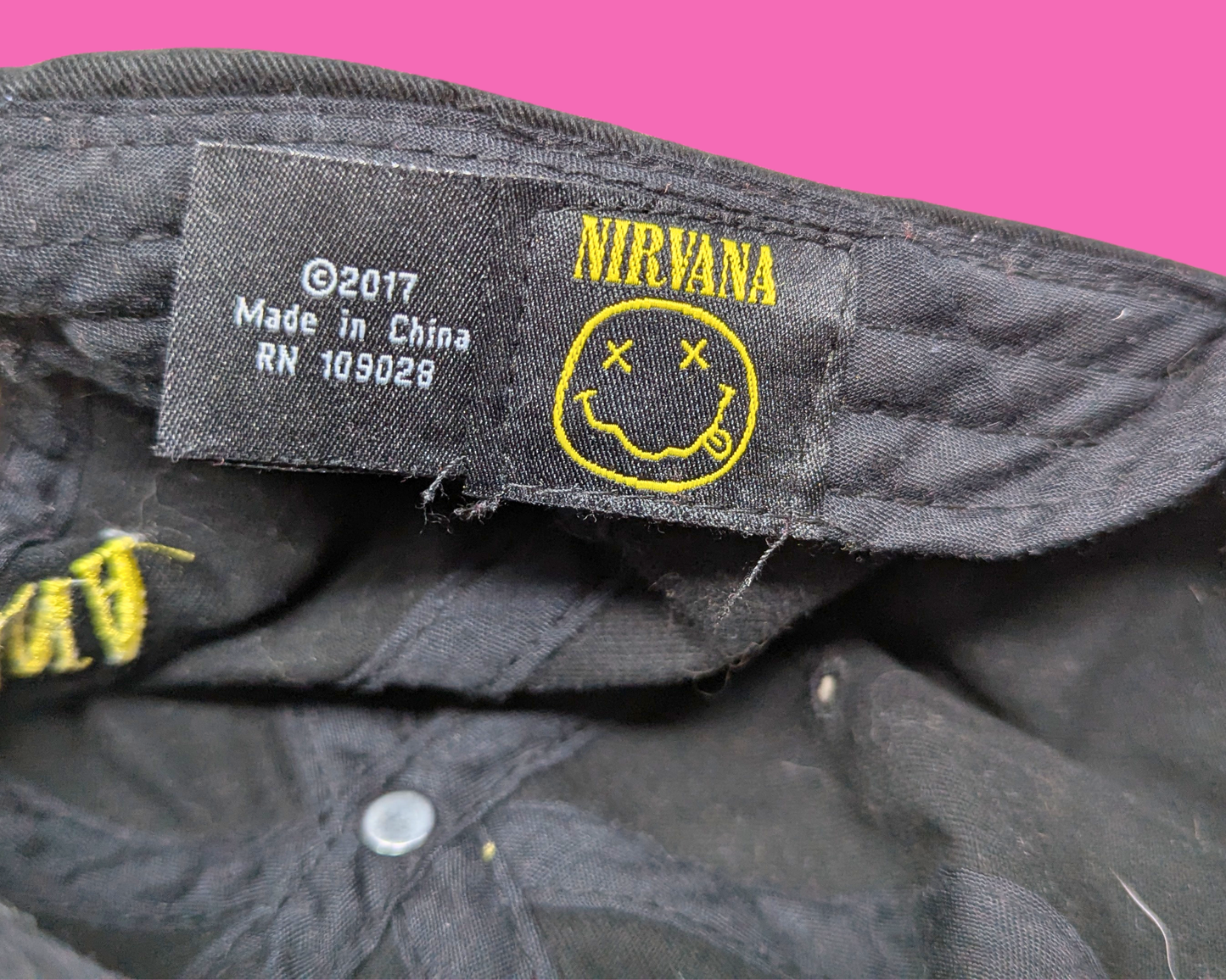 Casquette Nirvana Y2K