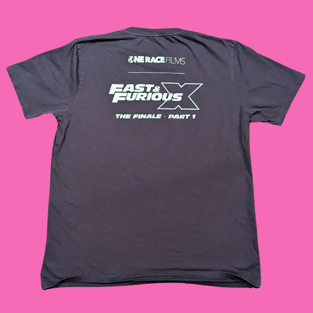 Fast & Furious The Finale Part 1 T-Shirt Size XL