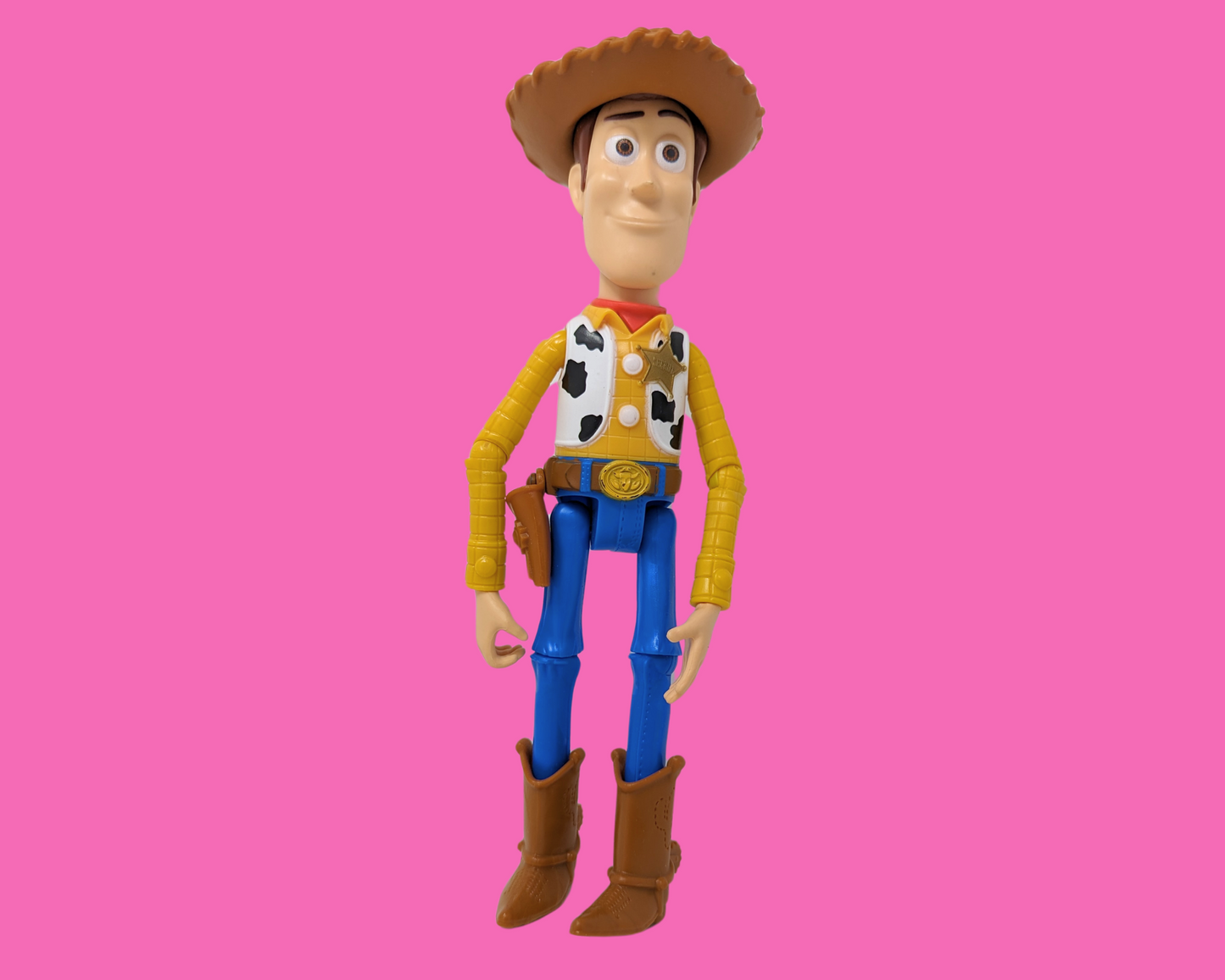 Jouets vintage Toy Story Woody, Buzz l'Éclair et Slinky des années 1990