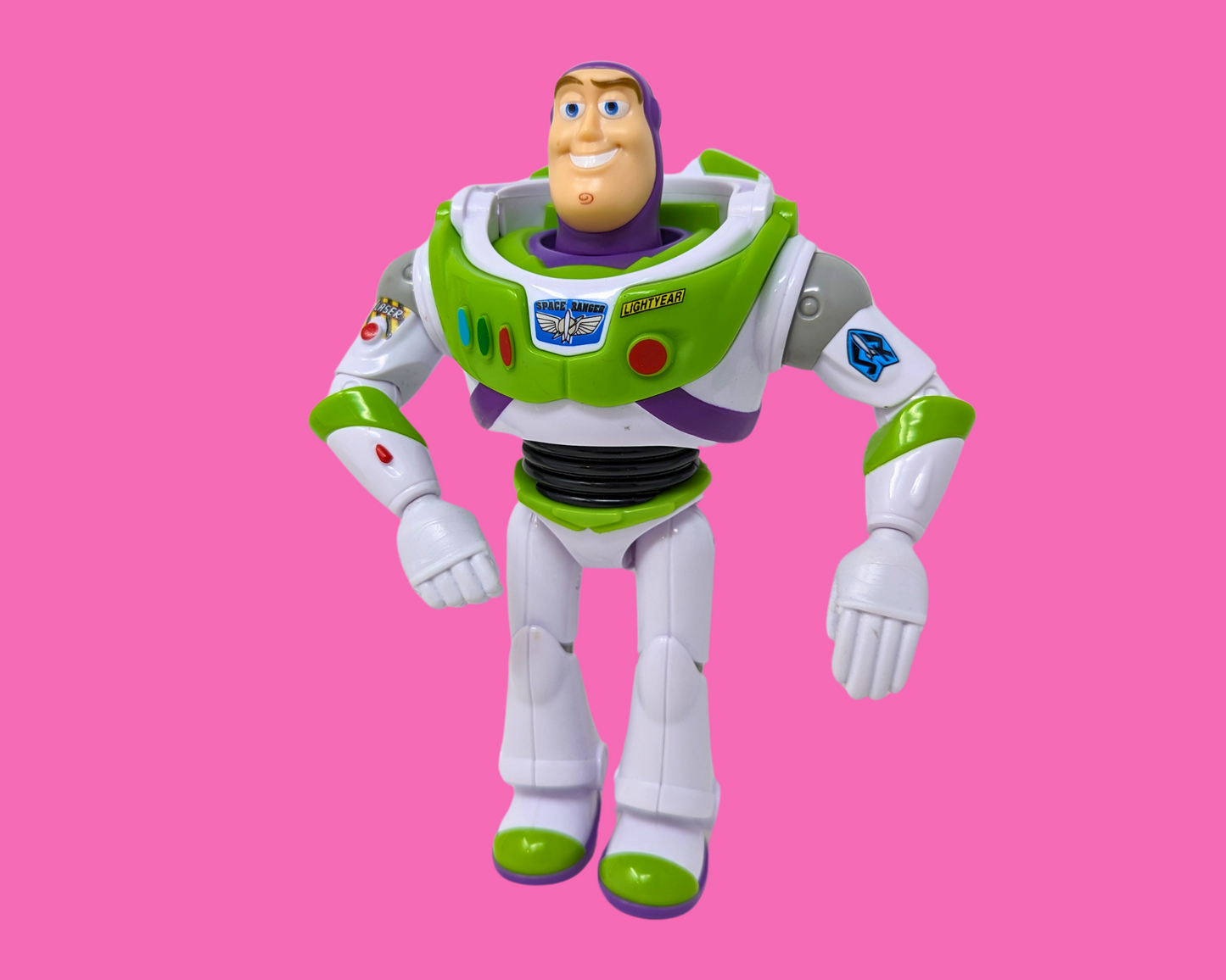Jouets vintage Toy Story Woody, Buzz l'Éclair et Slinky des années 1990