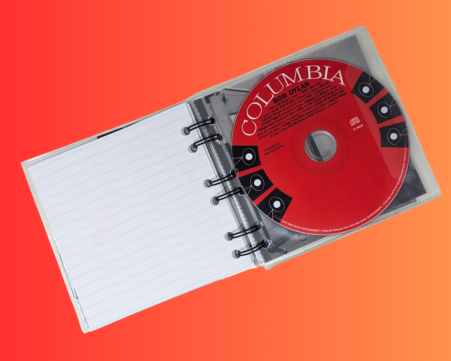 Bob Dylan CD Notebook