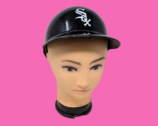 Casque de frappeur en plastique grandeur nature des Chicago White Sox MLB, réplique souvenir