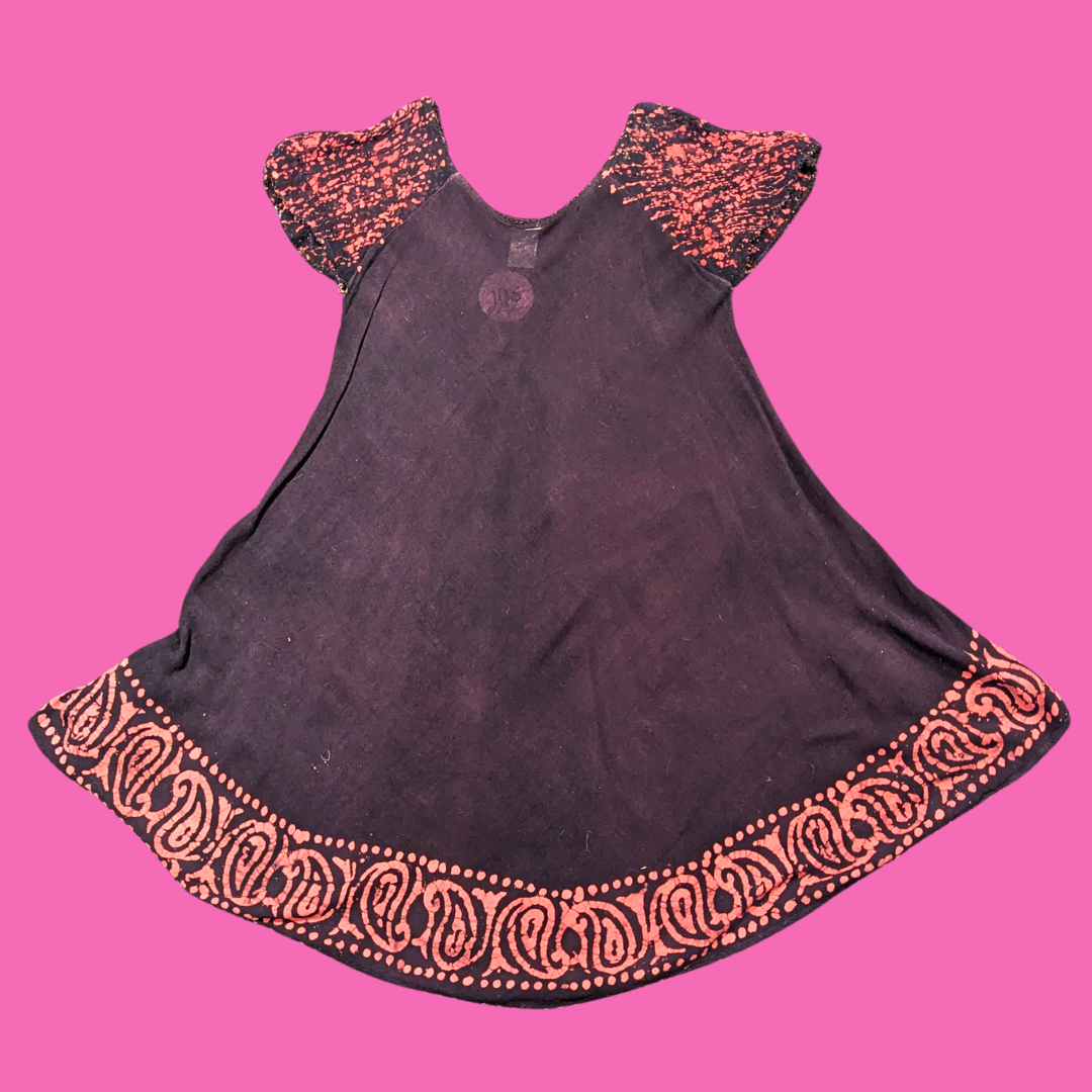 Vintage 1990's Black, Witchy Vibes Dress Size M-L