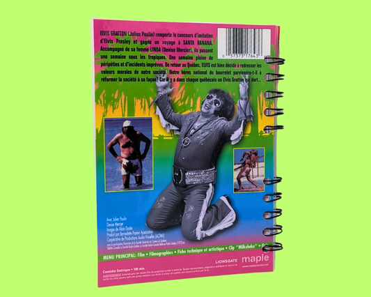 Carnet de notes du film DVD d'Elvis Gratton