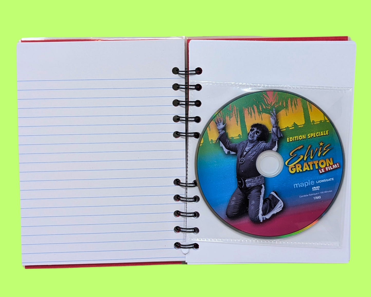 Elvis Gratton DVD Movie Notebook