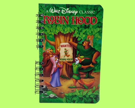 Robin des Bois, carnet de cinéma VHS de Walt Disney