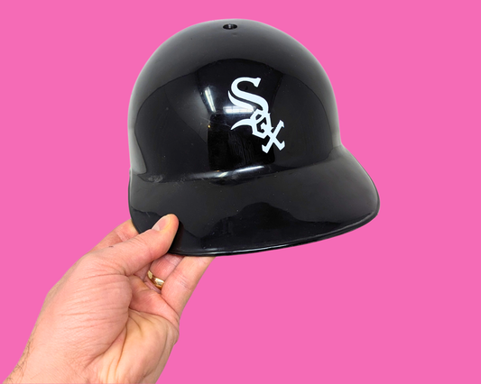 Casque de frappeur en plastique grandeur nature des Chicago White Sox MLB, réplique souvenir