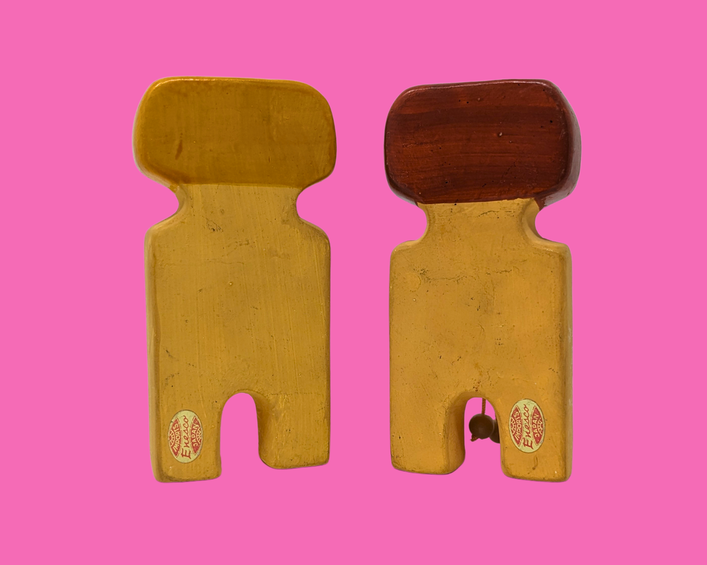 Vintage 1960's Japan Funny Adam and Eve Salt and Pepper Shakers