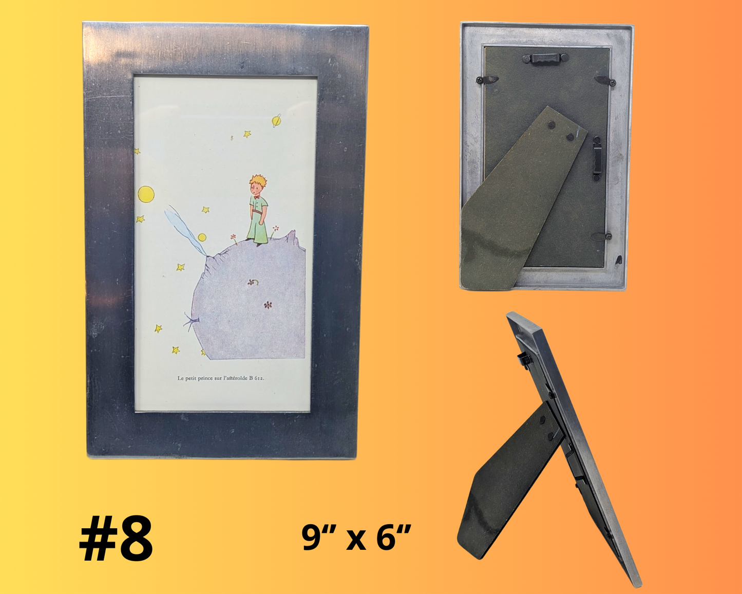 The Little Prince, Le Petit Prince Antoine de Saint-Exupéry, Decorative Frames and Notebooks