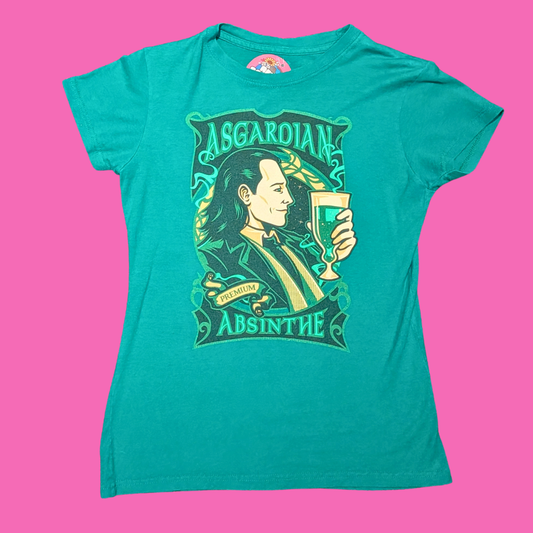 Asgardian Absinthe, Loki T-Shirt Size S
