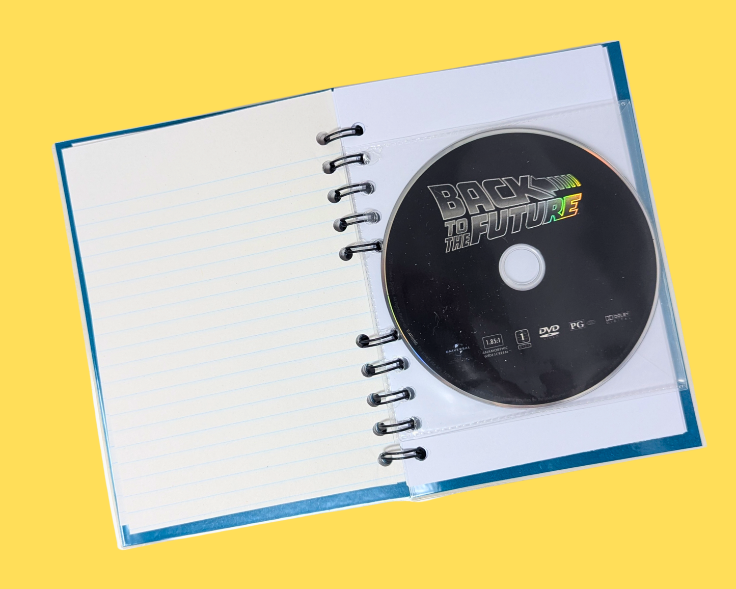 Back to the Future DVD Movie Notebook