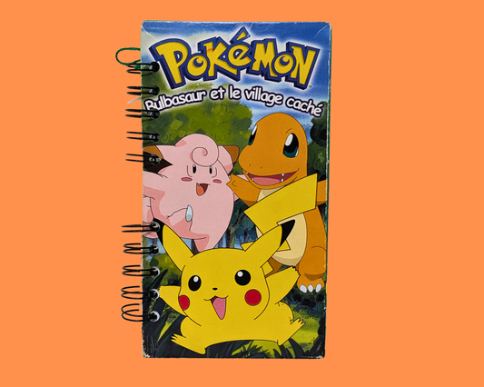 Pokémon Rulbasaur et le Village Caché VHS Movie Notebook