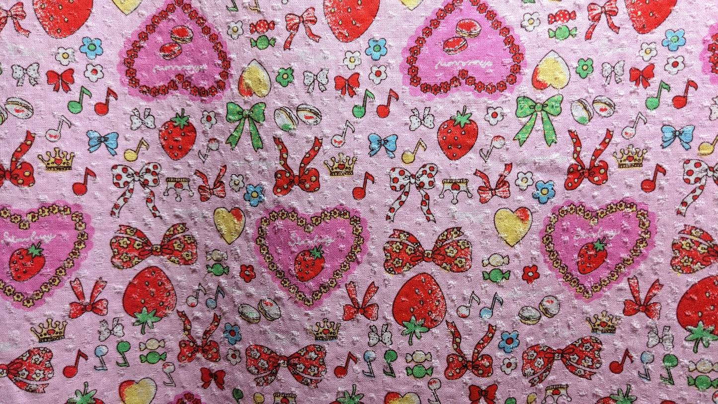 Robe à thème Saint-Valentin faite à la main et recyclée, taille 2XL