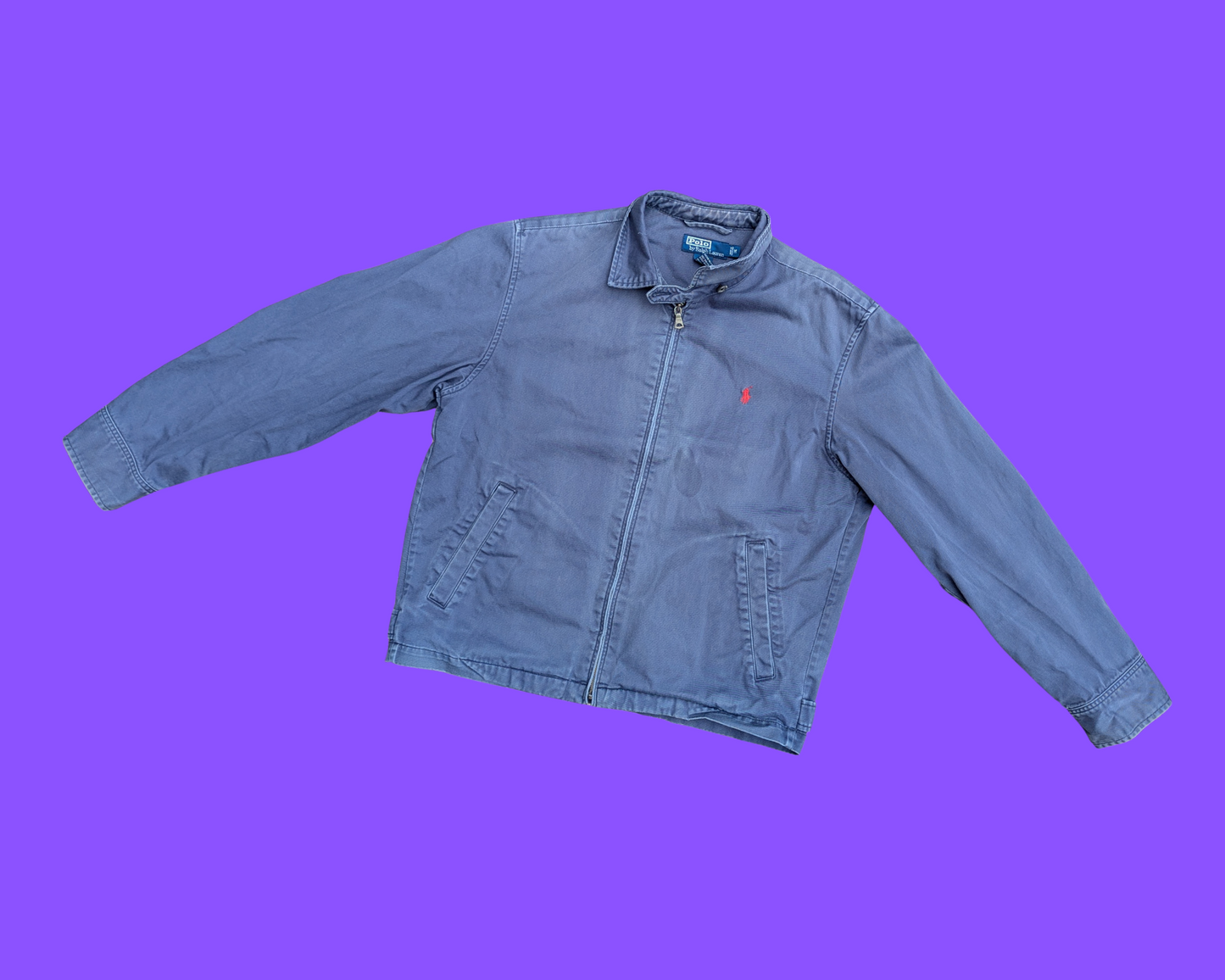 Handmade, Upcycled The Dark Knight, The Joker Ralph Lauren Denim Jacket Size M