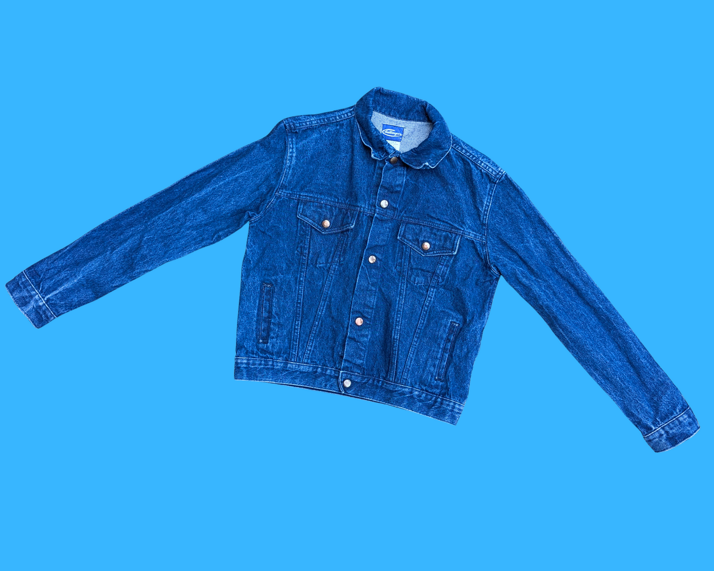 Handmade, Upcycled Must Be Nice RipNDip Sesame Street Denim Jacket Size M