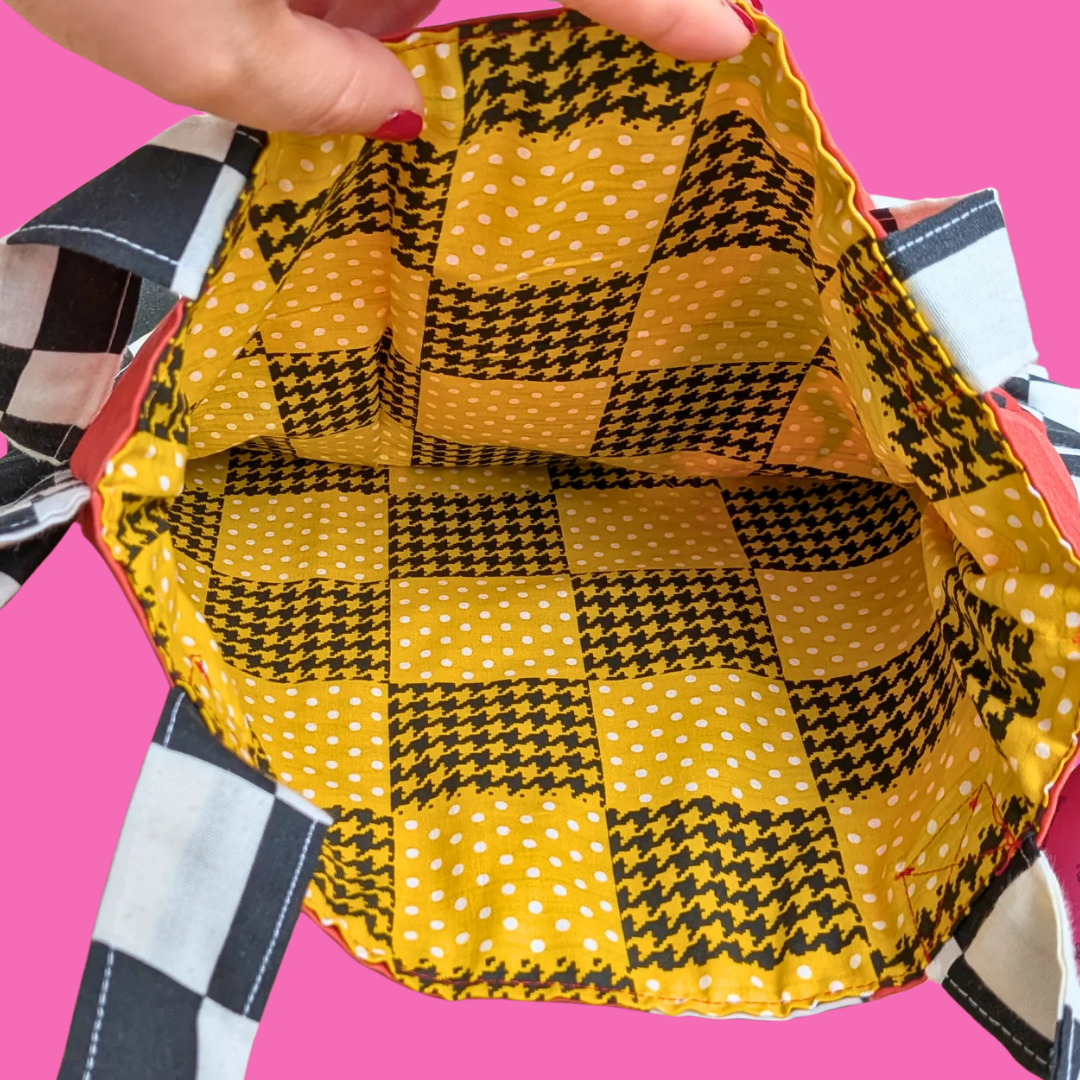 Sac fourre-tout fait main, upcyclé Pokémon, Pikachu et Peinz (Ketchup Heinz)