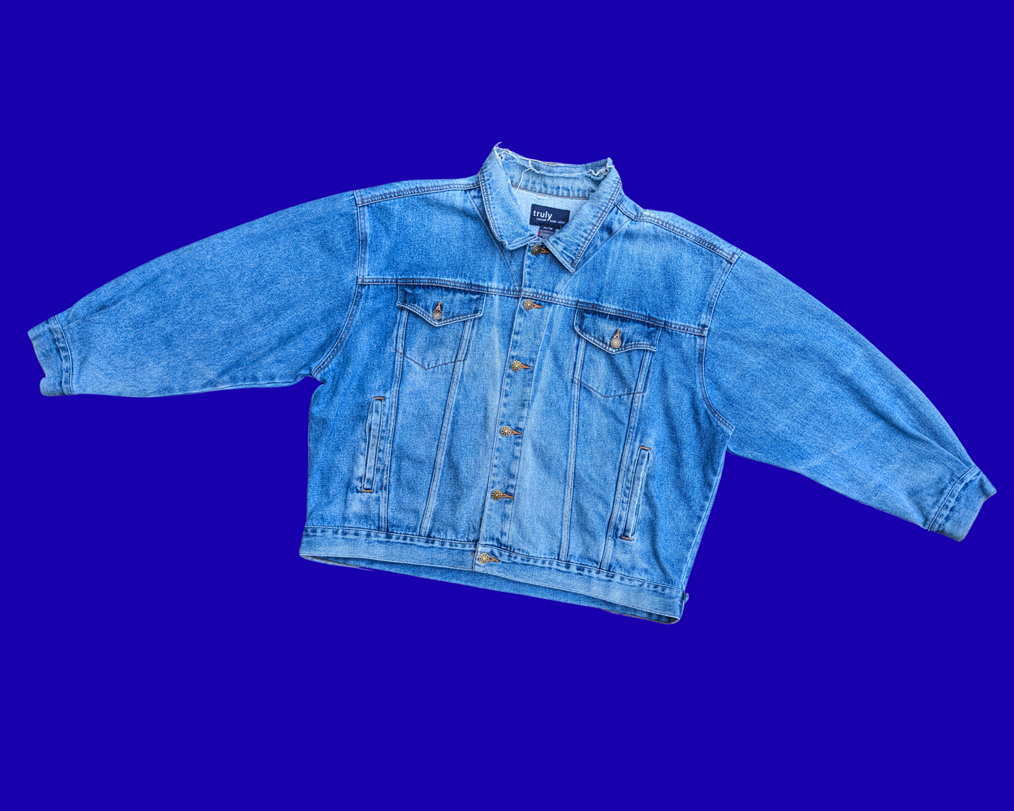 Handmade, Upcycled Star Wars Denim Jacket Size XL