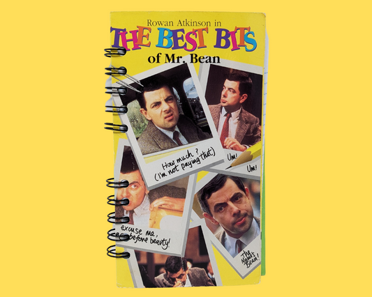 The Best Bits of Mr. Bean VHS Movie Notebook