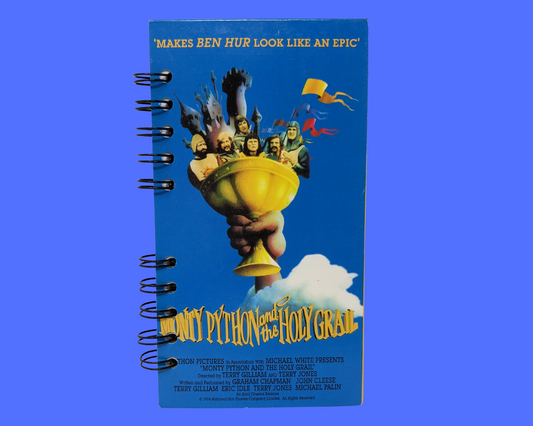 Monty Python's And The Holy Grail VHS Movie Notebook