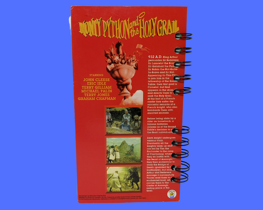 Monty Python's And The Holy Grail VHS Movie Notebook