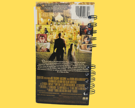 Big Fish VHS Movie Notebook