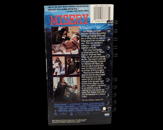 Misery VHS Movie Notebook