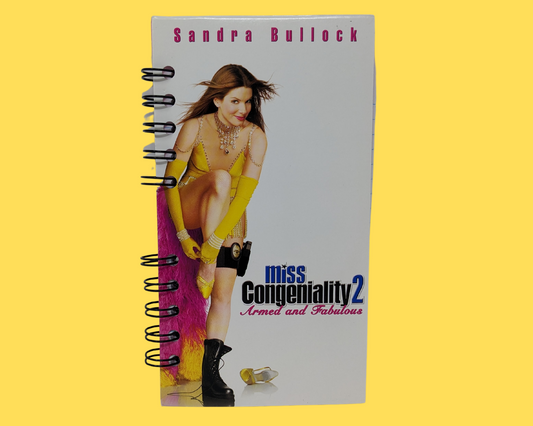 Miss Congeniality 2 VHS Movie Notebook