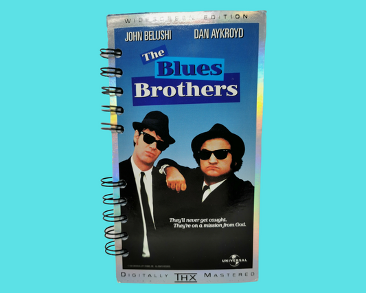 The Blues Brothers VHS Movie Notebook