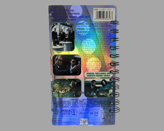 Men In Black VHS Movie Notebook