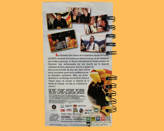 Cahier de film VHS Les Boys II