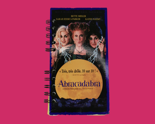 Carnet de notes VHS Hocus Pocus
