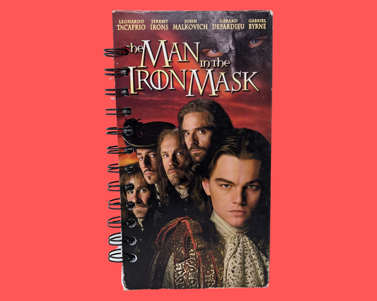 The Man in the Iron Mask VHS Movie Notebook