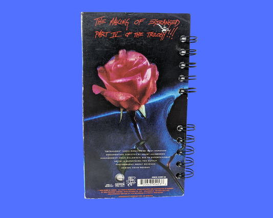 The Making of Estranged Guns N' Roses Part IV of the Trilogy VHS Movie Notebook