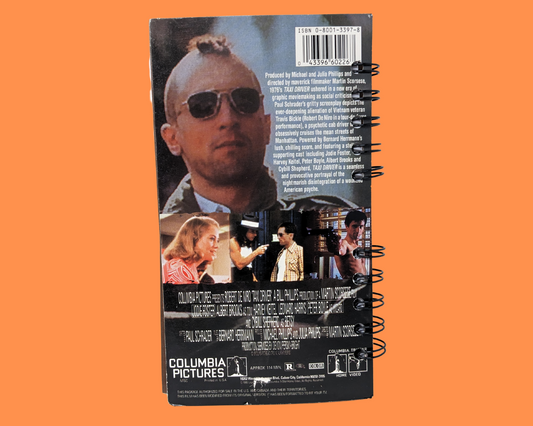Taxi Driver VHS Movie Notebook