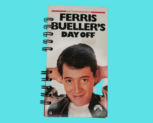 Cahier de film VHS Day Off de Ferris Bueller