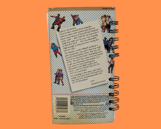 Richard Simmons, Sweatin 'To The Oldies VHS Movie Notebook